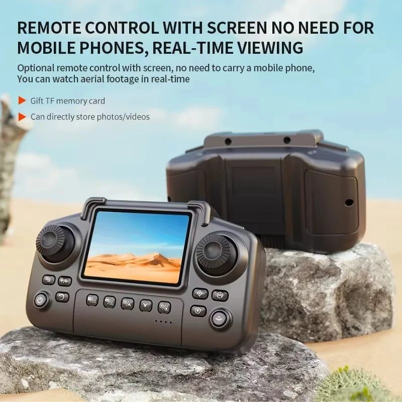 8K HD Dual Camera GPS Obstacle Avoidance 2026 E88 Plus Mini Foldable Drones Brushless Motor RC Quadcopter Toys Gifts For Xiaomi