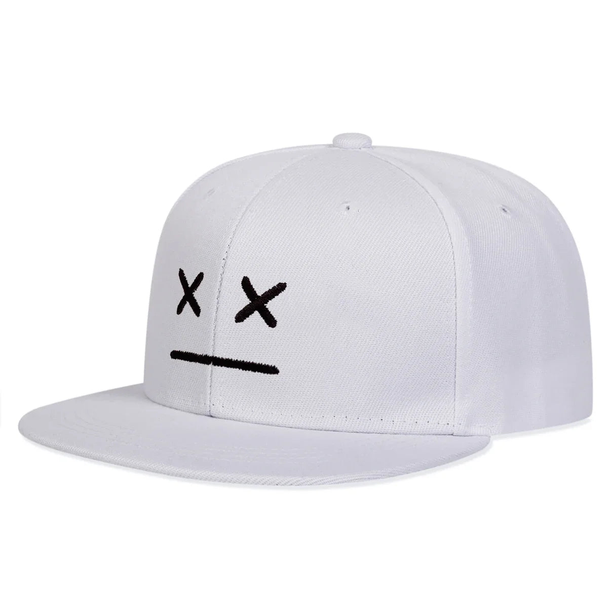 Unisex XX Smiley Face Embroidery Hip-hop Hats Spring Autumn Outdoor Adjustable Casual Baseball Caps Sunscreen Hat Sports Cap