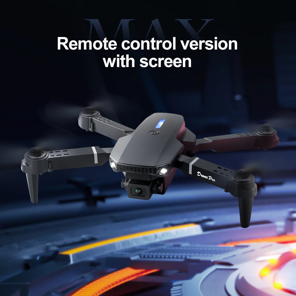 8K HD Dual Camera GPS Obstacle Avoidance 2026 E88 Plus Mini Foldable Drones Brushless Motor RC Quadcopter Toys Gifts For Xiaomi