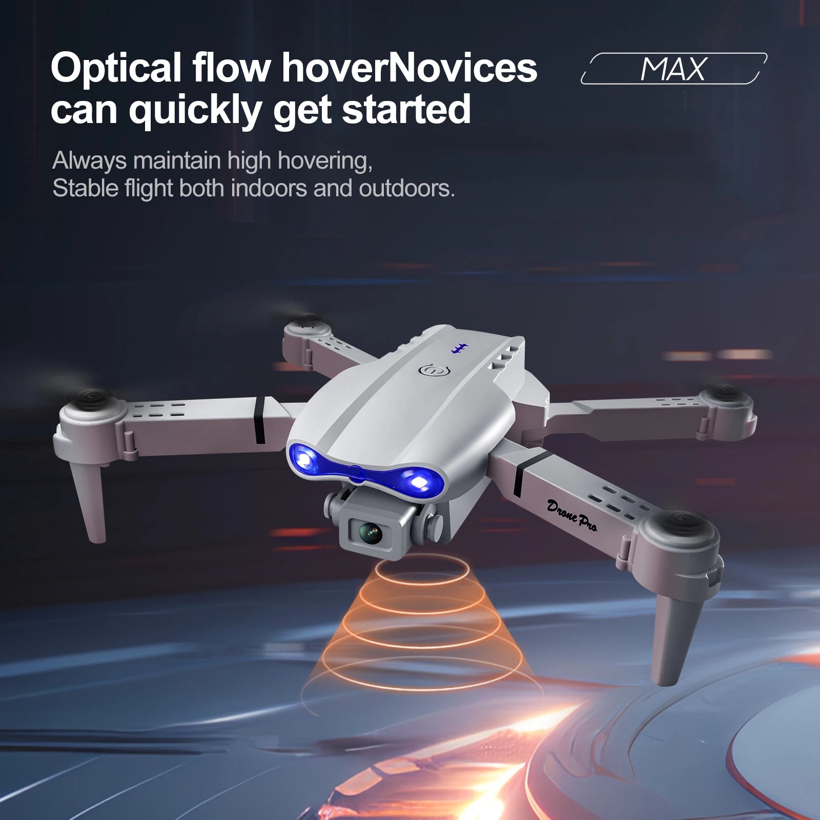 8K HD Dual Camera GPS Obstacle Avoidance 2026 E88 Plus Mini Foldable Drones Brushless Motor RC Quadcopter Toys Gifts For Xiaomi