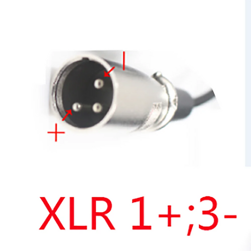 36V 2A Li-ion Battery Charger 42 Volt Lithium charger XLRM scrubber sweeper Electric bike