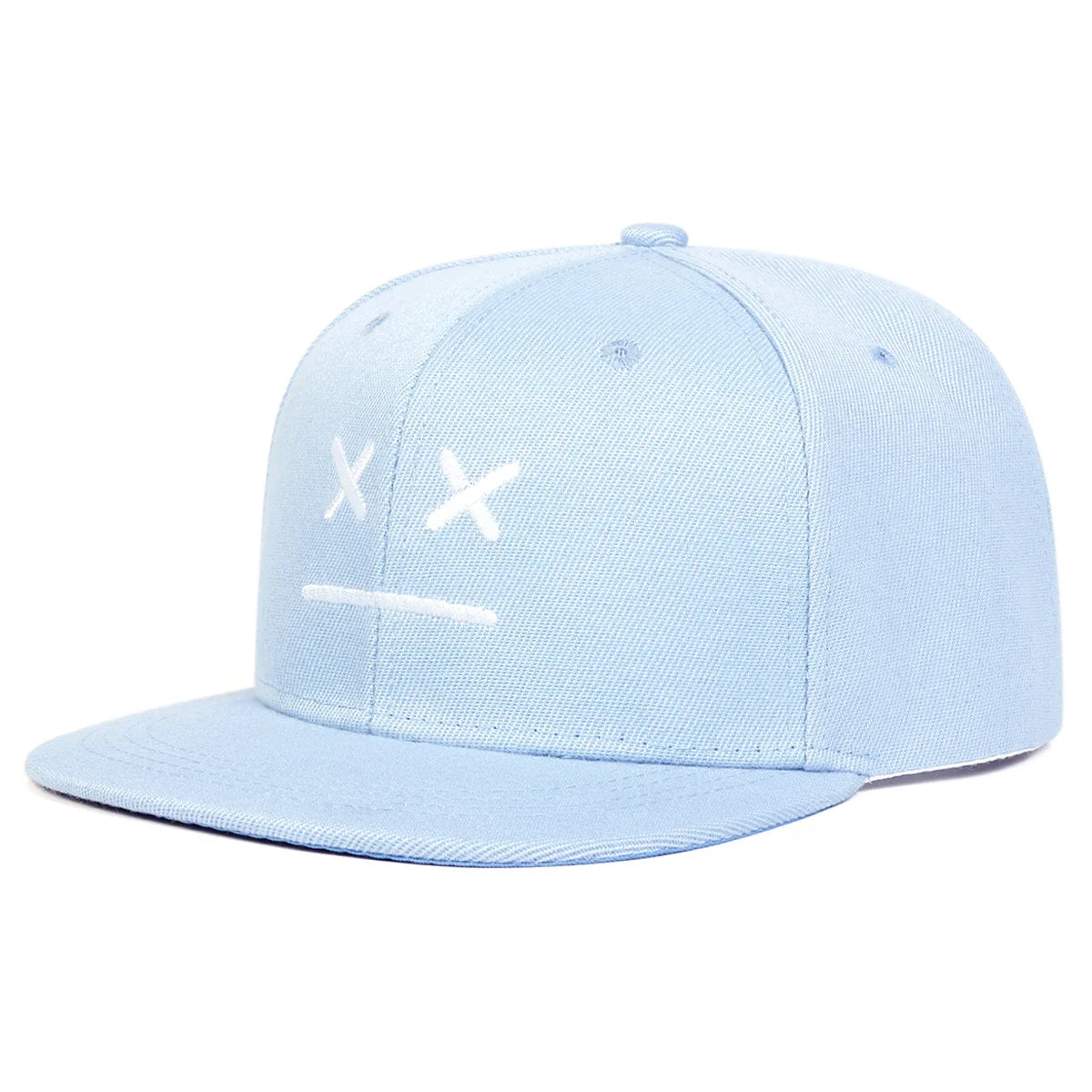 Unisex XX Smiley Face Embroidery Hip-hop Hats Spring Autumn Outdoor Adjustable Casual Baseball Caps Sunscreen Hat Sports Cap