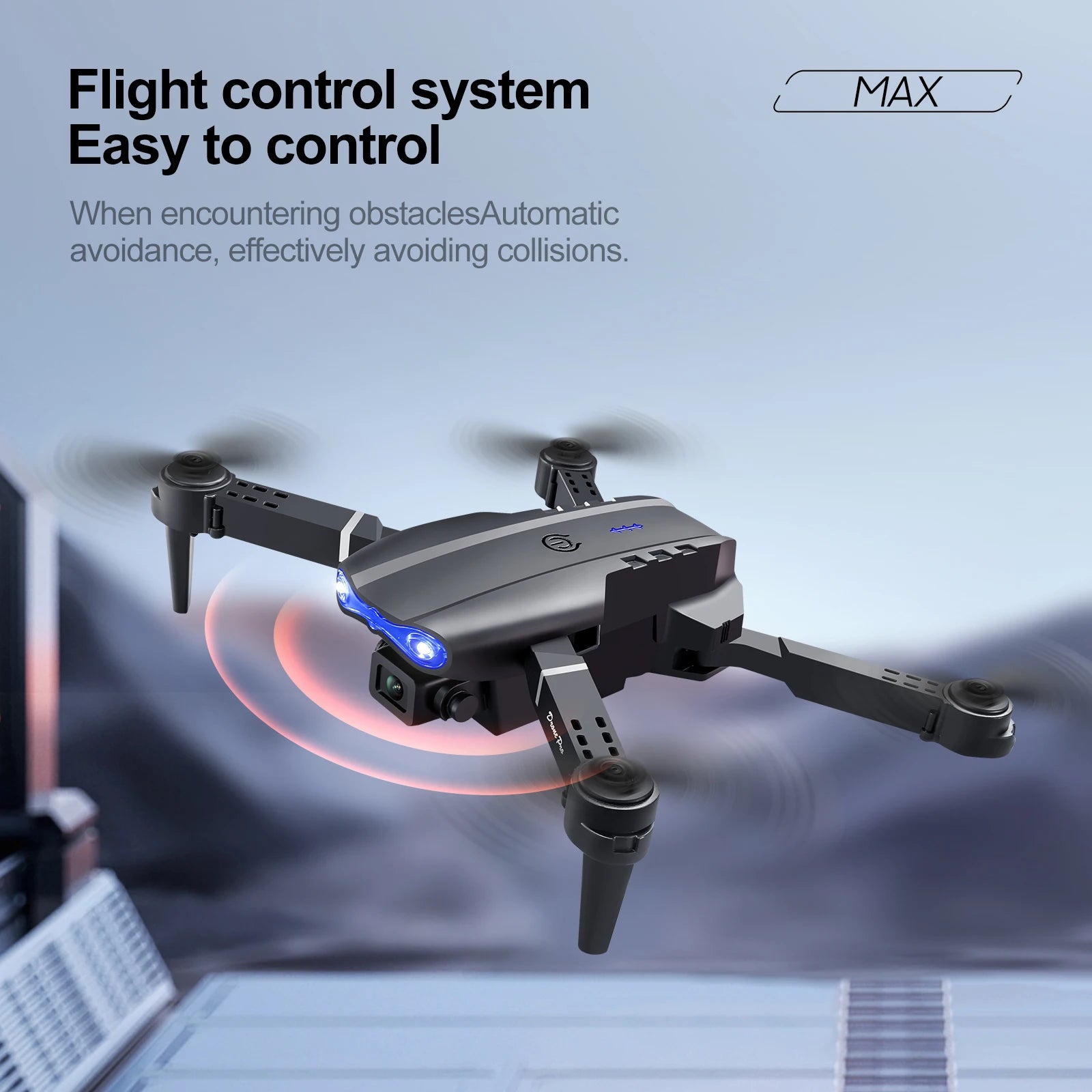 8K HD Dual Camera GPS Obstacle Avoidance 2026 E88 Plus Mini Foldable Drones Brushless Motor RC Quadcopter Toys Gifts For Xiaomi