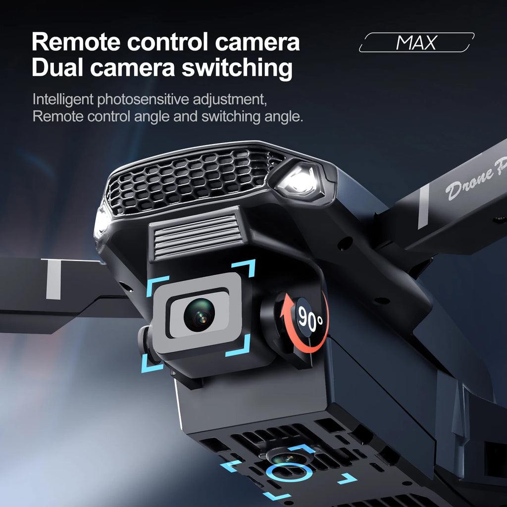 8K HD Dual Camera GPS Obstacle Avoidance 2026 E88 Plus Mini Foldable Drones Brushless Motor RC Quadcopter Toys Gifts For Xiaomi
