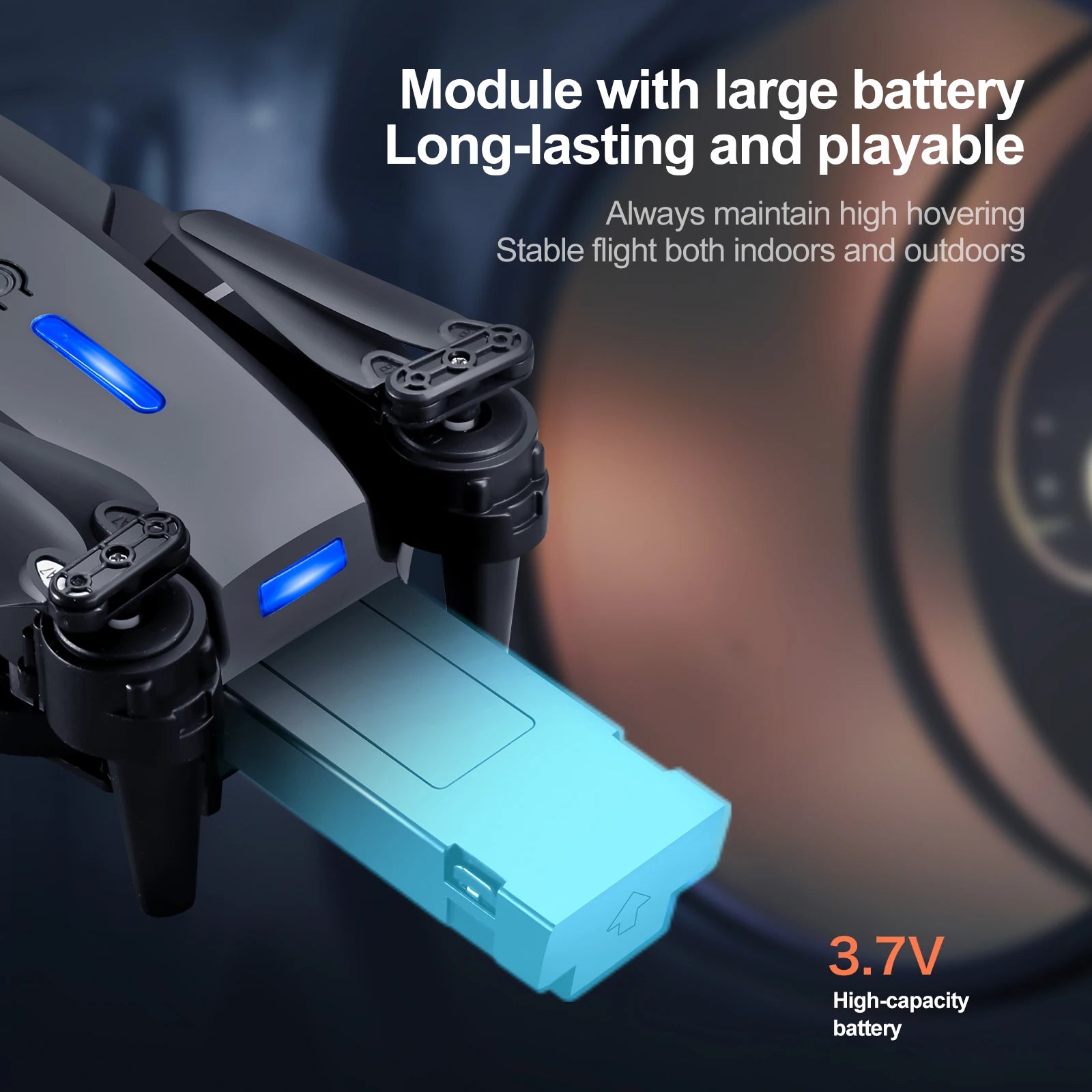 8K HD Dual Camera GPS Obstacle Avoidance 2026 E88 Plus Mini Foldable Drones Brushless Motor RC Quadcopter Toys Gifts For Xiaomi